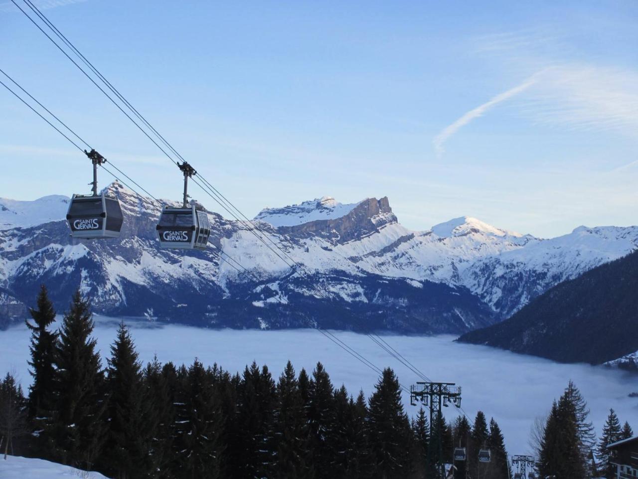 Le Grand Panorama No11 Lägenhet Saint-Gervais-les-Bains Exteriör bild